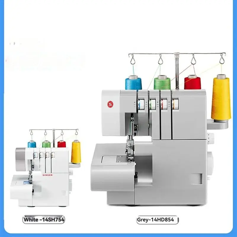 2/3/4 Overlock Sewing Machine, Household Lockstithing Machine Overlock Sewing Machine 220v Edging Machine