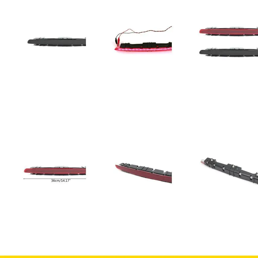 

SZCH for SLK W171/R171 04-11 High Mount Third Stop Light A1718200056 Red/Black