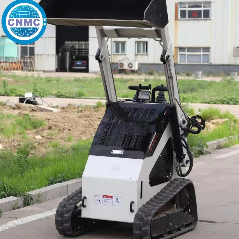 

CNM-T360 Crawler Skid Steer Loader Compact Stand-on Mini Skid Steer Loader CE EPA Certified Customized Skid Steer for Farm