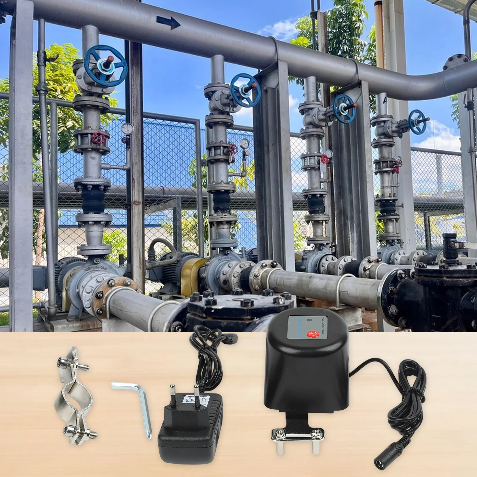 for Voice Assistant Remote Valve Control For Gas Supply Management Manage Gas And Water Supply Gas Shutoff Support