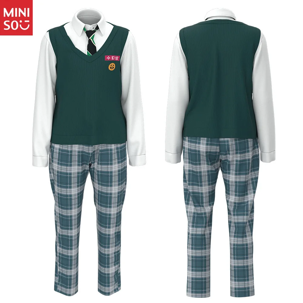 

All of Us Are Dead Zombies Campus Uniforms Performance Uniforms Costumes Men's and Women's Clothes