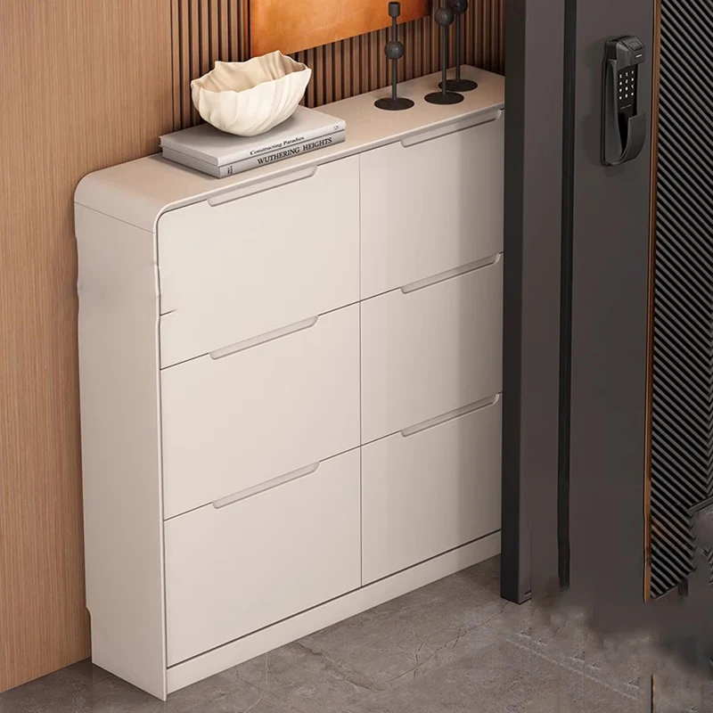 

Designer Luxury Shoe Cabinet Organizer Storage Mobile Display Living Room Box Shoe Shelf Vertical Archivadores Home Furniture