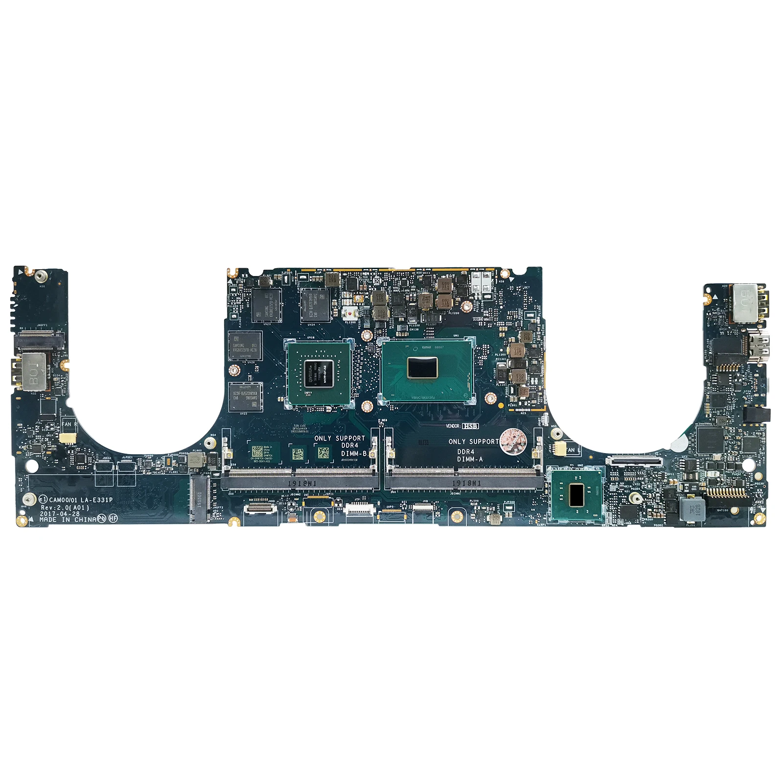 LA-E331P mainboard für Dell 5520 9560 Notebook 0 yh90j 0 gdxd5 0 hw7c4 0 v90xp 03 yc22 Laptop Motherboard E3-1505M i5 i7 6 7.