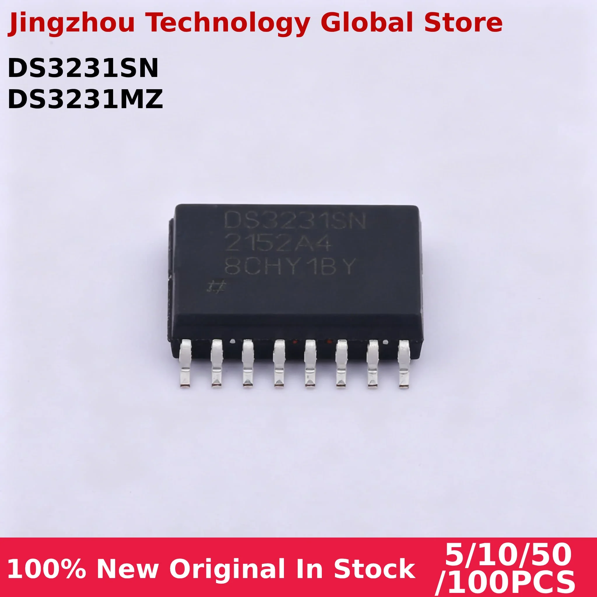 100% New 5/10/50/100PCS SOP-16 DS3231 DS3231SN SOP-8 DS3231 DS3231MZ In stock Wholesale