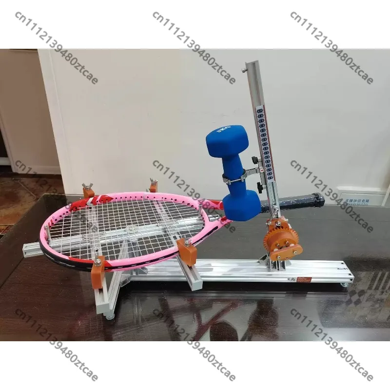 Drop‑Weight Tennis Racket Stringing Machine, Constant‑Tension Manual Racquet Stringer Equipment