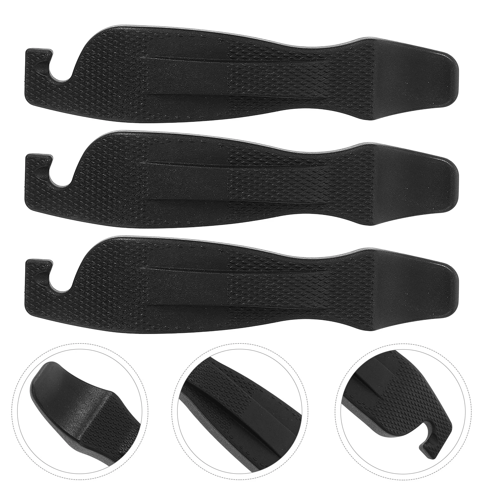 

3pcs Bike Tire Lever Lightweight Anti-Slip Handle For Mountain Road Bicycle Repairing Portable Tire Removal Tool Cycling Tyre