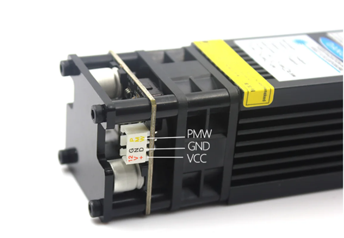 Módulo Próximo-Infravermelho do diodo laser, focalizando a cabeça, 12V, 808nm, 500mw, 850nm, 1000mw