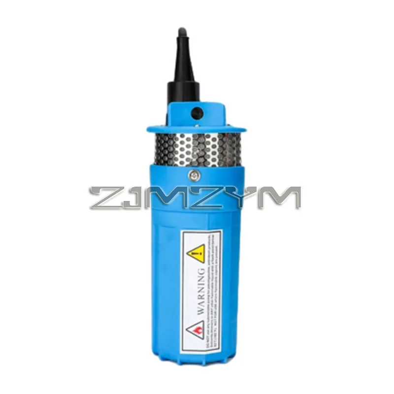12V 24V 6L/min Solar Water Pump Deep Well Pump Screw Submersible Pump Irrigation Garden Home Agricultural 70 Meters