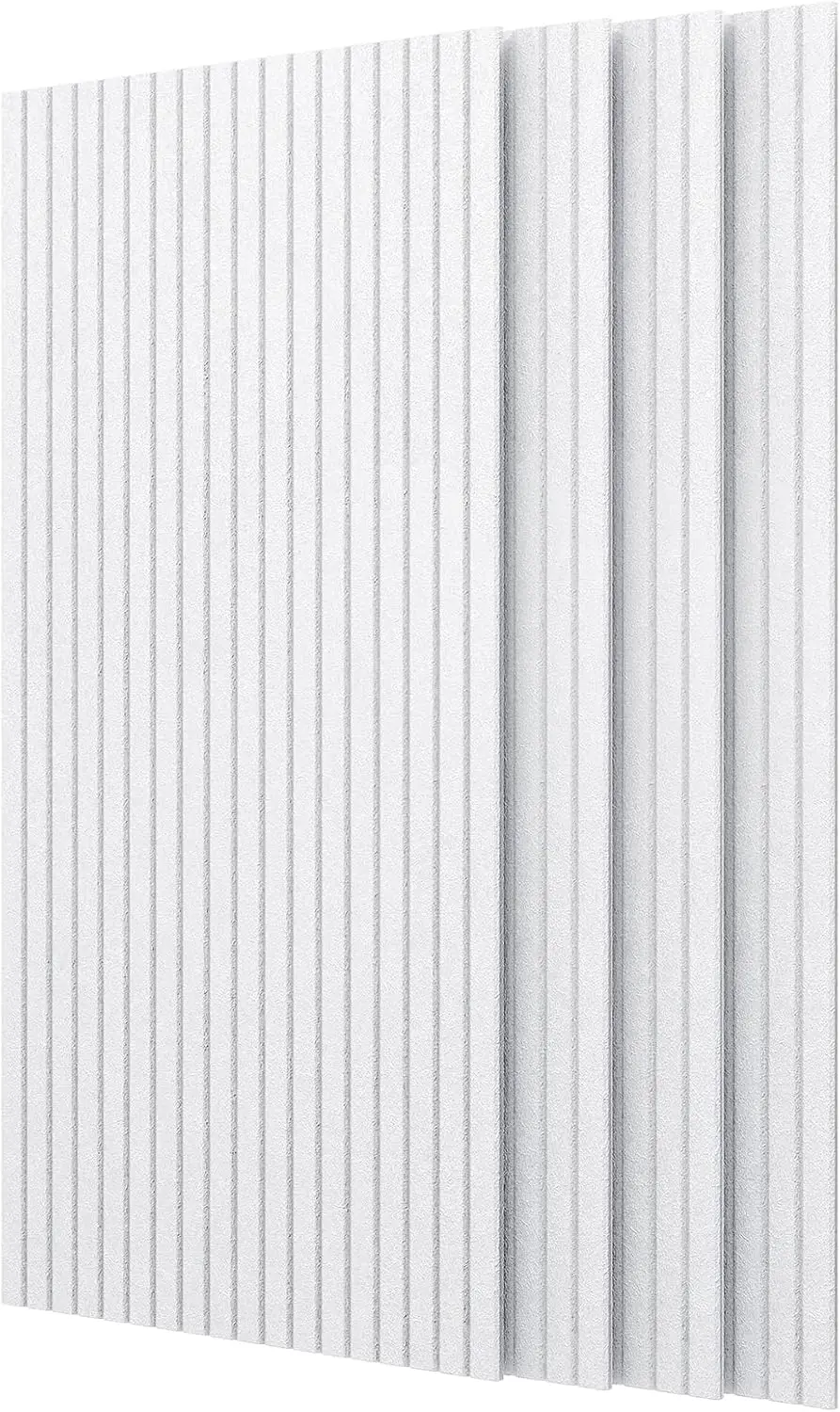 

4 большие самоклеящиеся акустические панели, 47''x23.6'', звукоизоляционные стеновые панели для офиса, домашнего кинотеатра, студии, белые