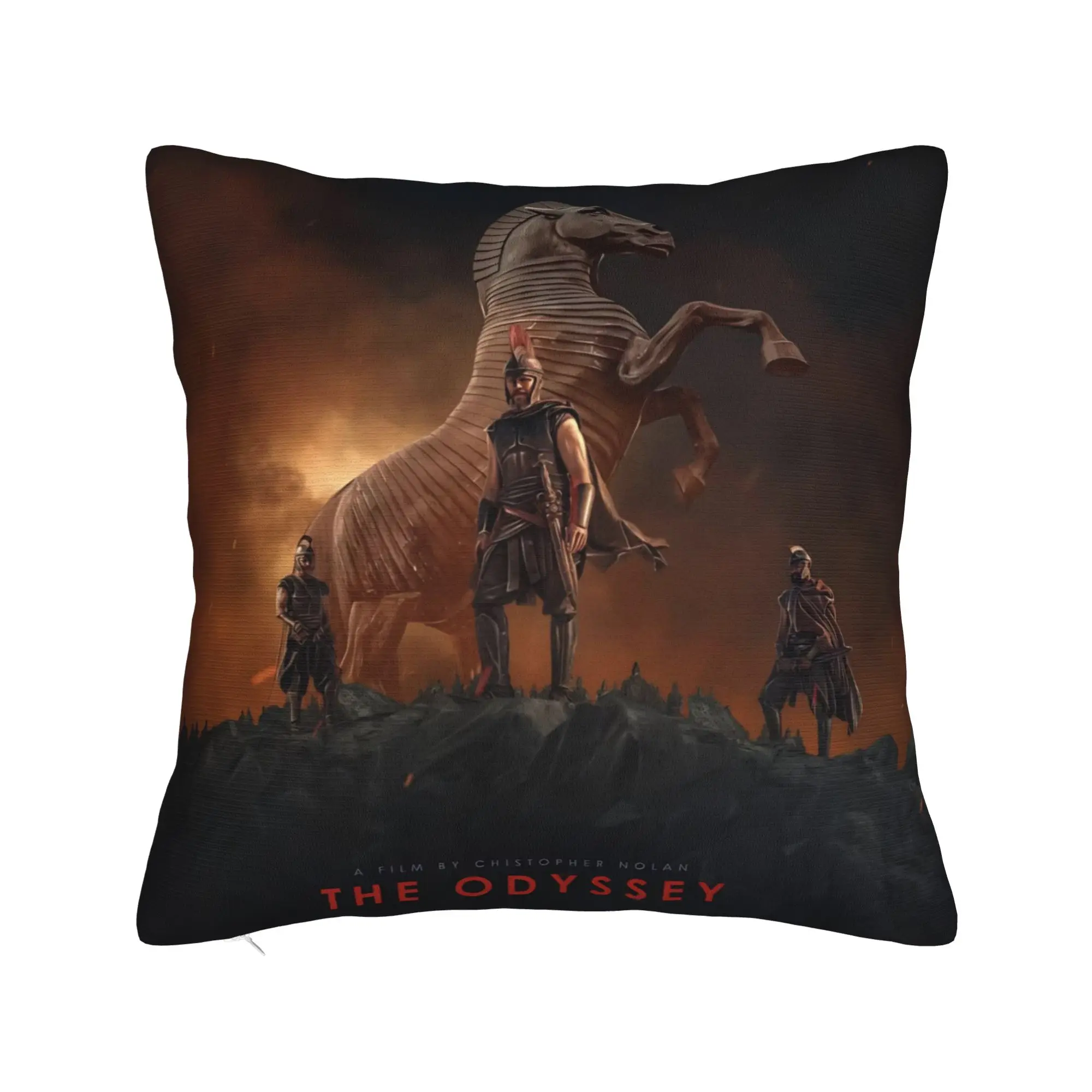 Decorative Pillow Cover The Odyssey Movie Merch Home  Pillow Case Cover Square Multiple Sizes