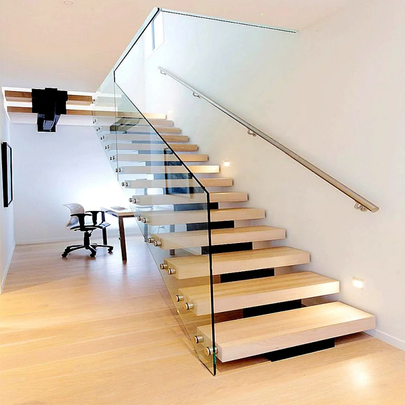 Custom.VIKO 2026 سلالم للاستخدام المنزلي الحديث تصميم سلم مستقيم أحادي سترينجر