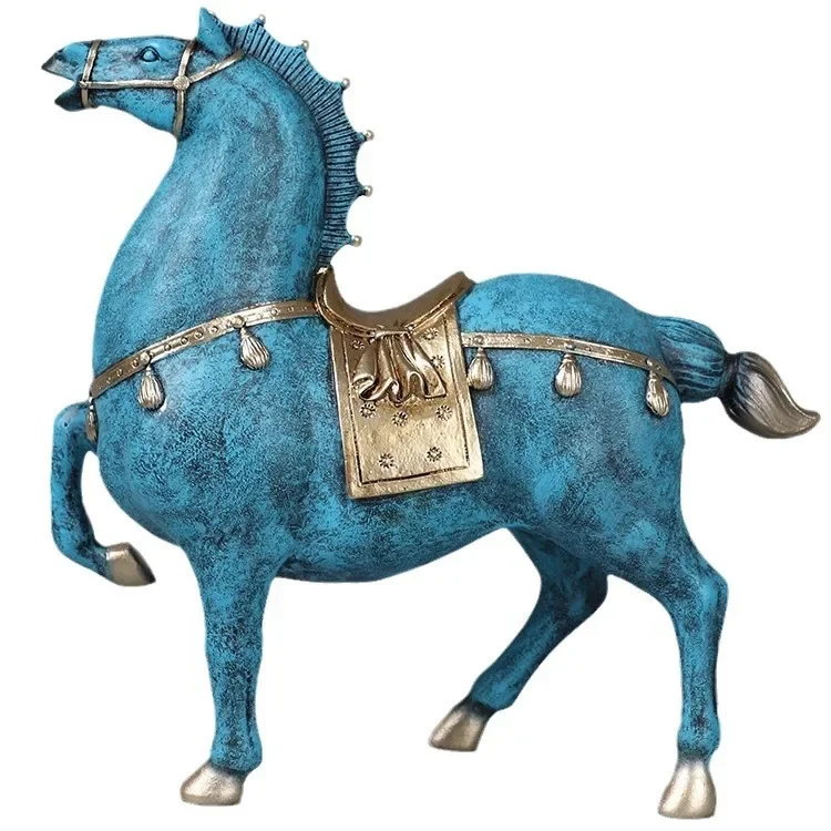 

Horse Sculpture Home Decoration Accessories Office Decor Housewarming Gifts Living Room Decor Statues for Decoration