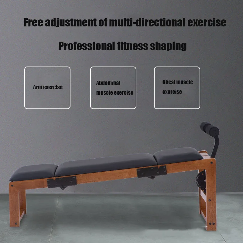 Adjustable Dumbbell stool, abdominal fitness equipment, sit-up training equipment, can be folded