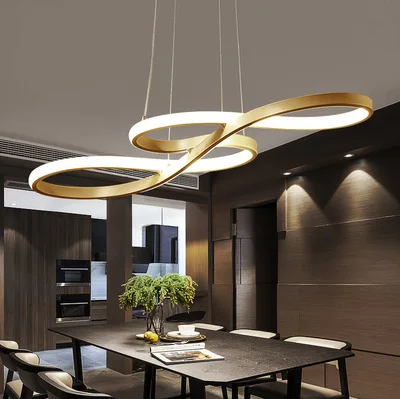 

Dining Pendant Light Luxury Modern Minimalist Creative Design Musical Notes Bedroom Living Room Lighting Pendant Light