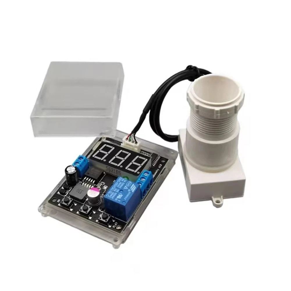 

12V/24V Small-Angle Ultrasonic Ranging Module with Integrated Sensor for Display Distance Adjustable Distance Relay Output