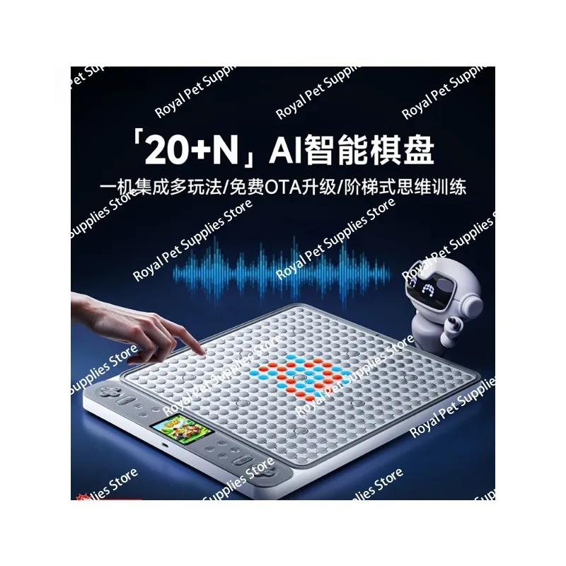 

Intelligent Ai Electronic Version of Backgammon Master Chessboard All-in-one Function Tic-tac-toe Go Puzzle Gift