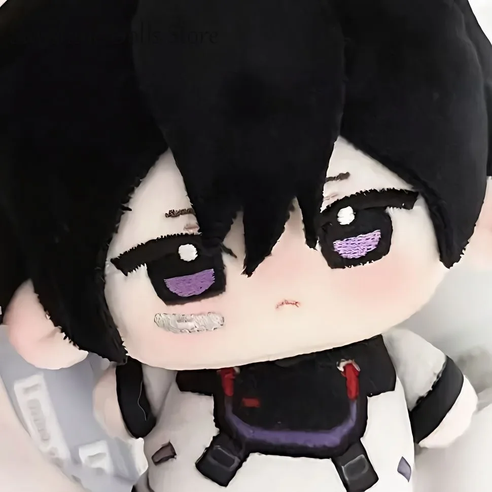 Anime VALORANT Iso Li Zhaoyu Adorable muñeco de peluche de algodón Nunu cuerpo figuras muñecas 10CM colgante llavero Mini juguet
