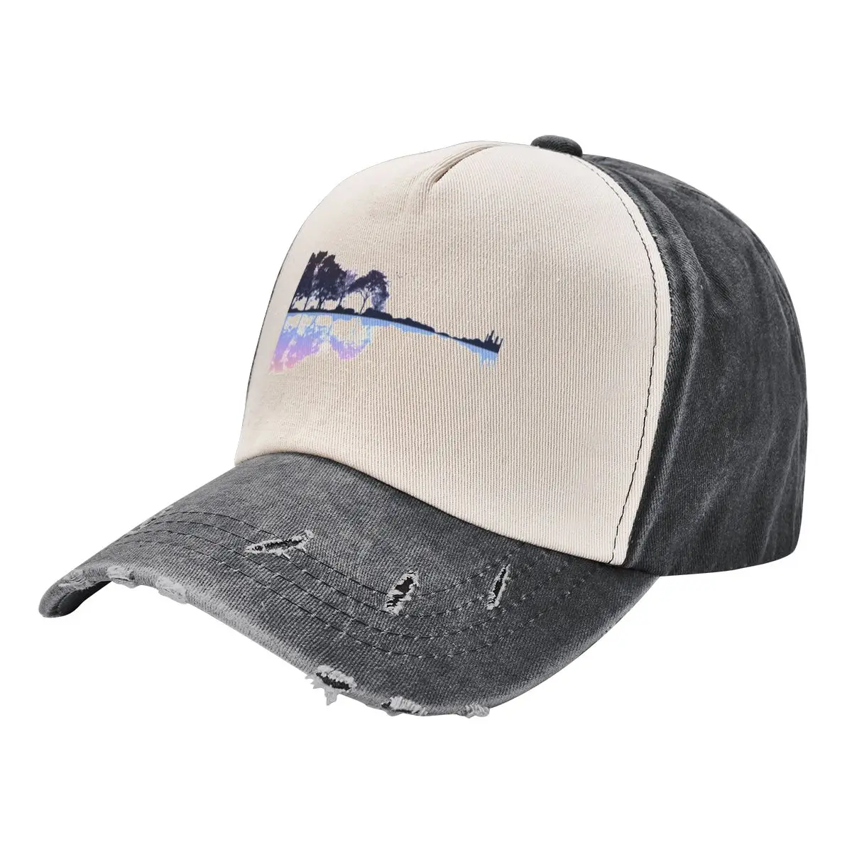 Nature Guitar Baseball Cap Streetwear Rave Women's Beach Outlet Men's