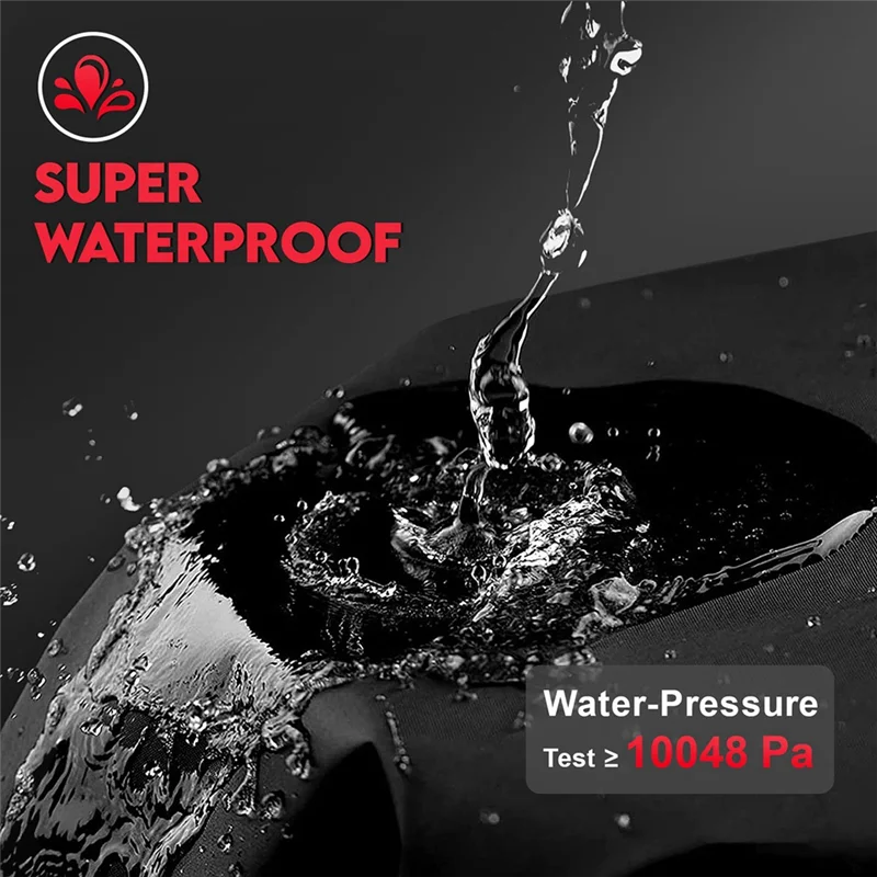 -غطاء دراجة A25M للتخزين في الهواء الطلق، مقاوم للماء، حماية شديدة التحمل لطرق Ebike، والمزيد