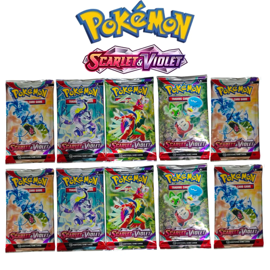 100 stuks Engelse Pokémon TCG Mega Evolution Ascended Heroes Booster Packs, verzegeld, verzamelbaar cadeau voor het kaartspel