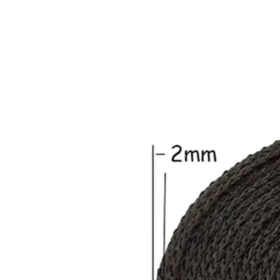 Firebox Seal Grill Gasket Tape Self-adhesive Backing Fiber Wool Material Enhanced Smoke Retention As Shown For Sealed Lids