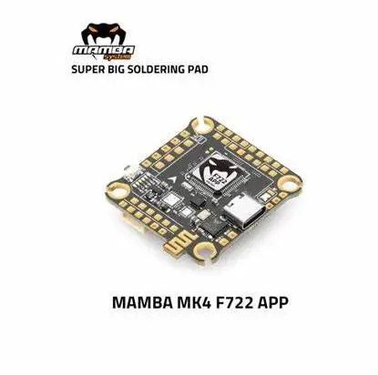 MAMBA MK4 F722 APP Flight Controller 30mm ICM42688P F7 216MHz STM32F722 FC Flight Control Stack for RC car FPV racing flight