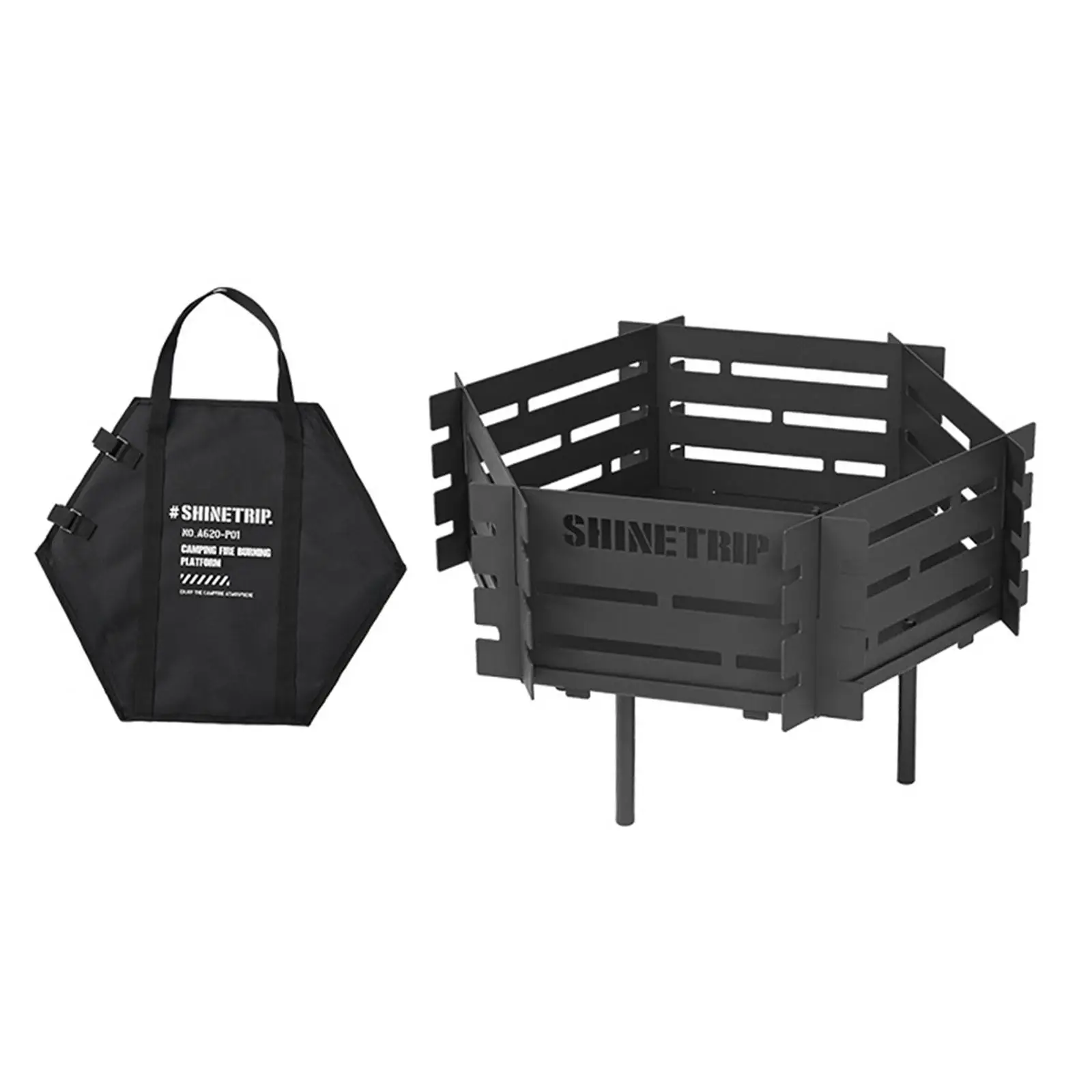 

Camp Burner Detachable Firewood Burning Burner for Backyard Picnic