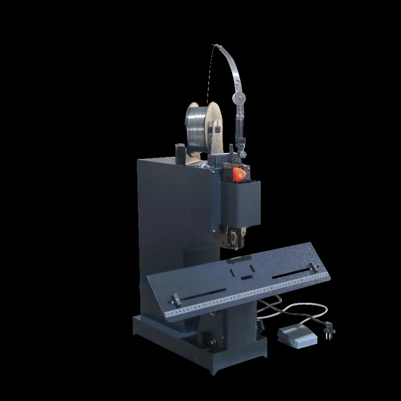 Electric Single Head Saddle Stitching Machine Optional Hohner Stitching Head Wire Paper Binding Equipment