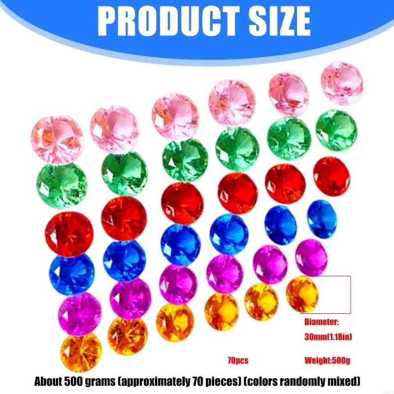 500g Princess Toy Set Multicolored Plastic Crystal Stone For Kids Creative Play Safe NonToxic A2UB