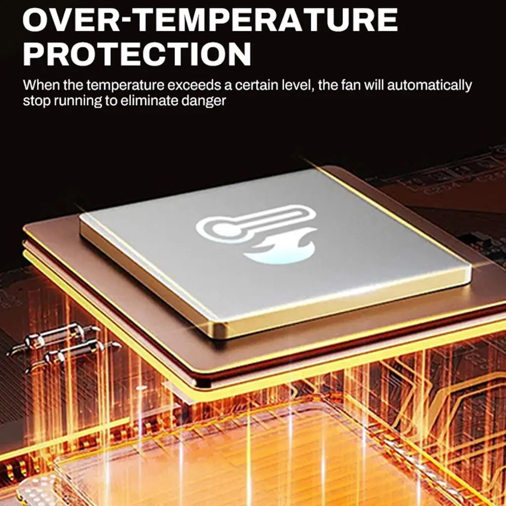 130000 RPM Turbo Violent Fan Brushless Motor with LED Light Powerful Air Blower Rechargeable High-Speed Electric Air Duster