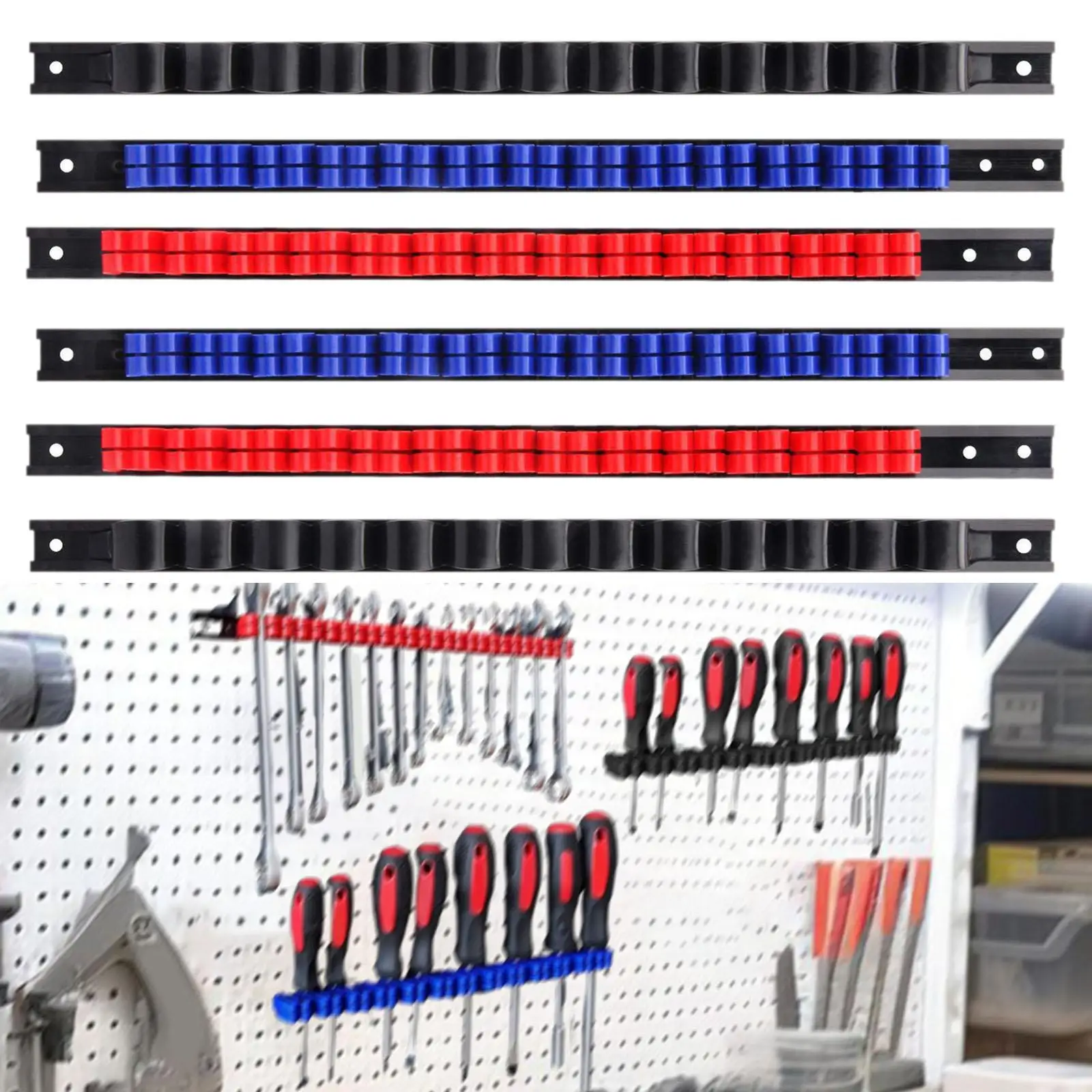 Wrench Screwdriver Tools Organizer Rack Garage Storage Screwdriver Organizer