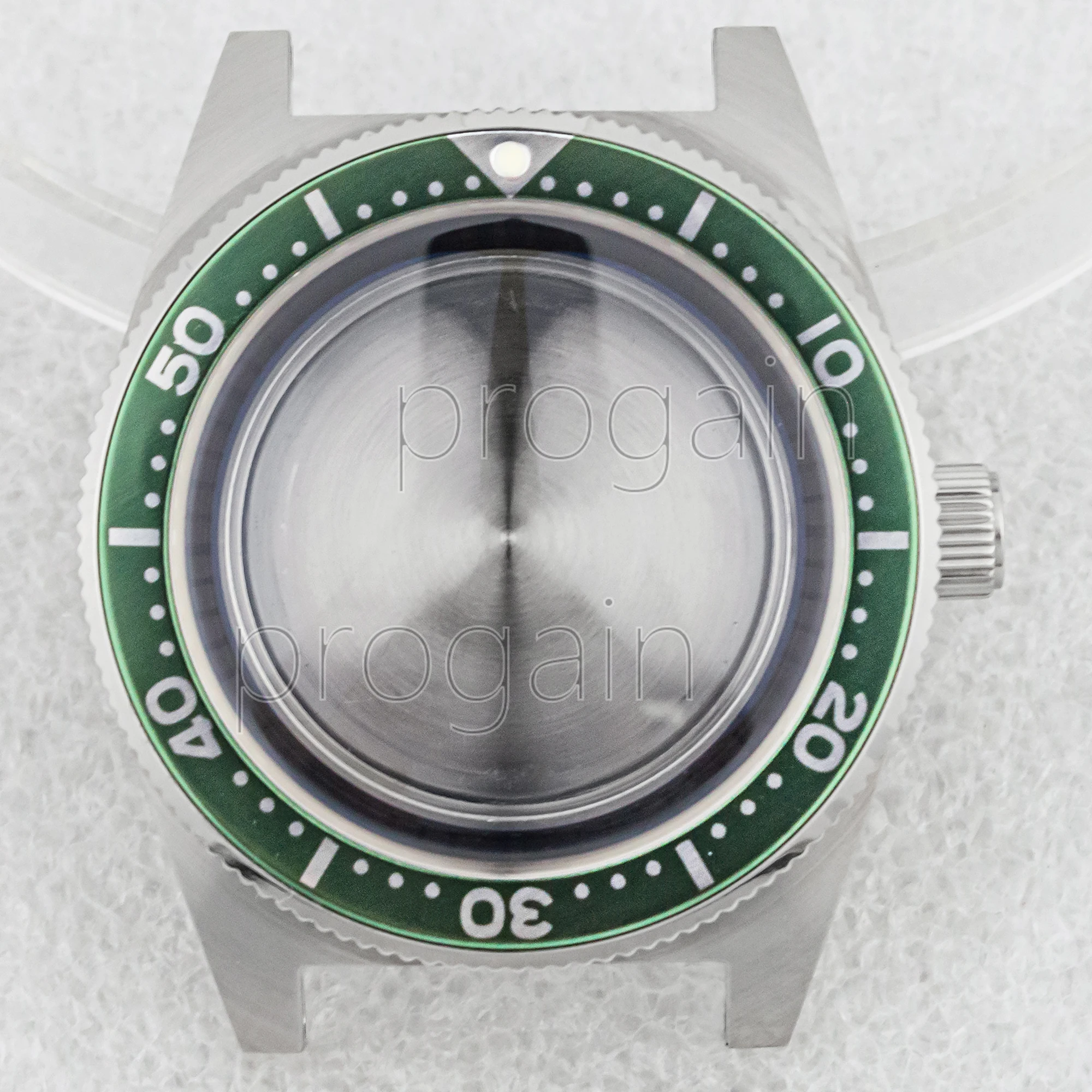 Stainless Steel Case 62MAS Diving 40mm Vintage Watch Case Bubble Sapphire Crystal Glass Case Fit NH34 NH35 NH36 Movement