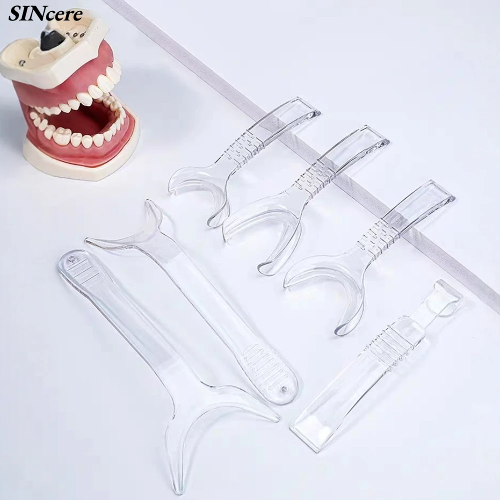 Dental Double-headed Mouth Opener Orthodontic Lip Cheek Retractor Upper and Lower Lip Retractor Opener Dental Cheek Retractor