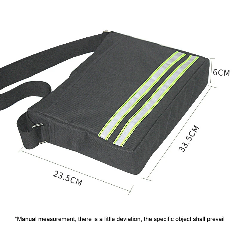 Thickened Canvas Tool Pouch for Electrician Screwdriver Pliers Repair Hand Tools Portable Electrical Tool Storage Shoulder Bags