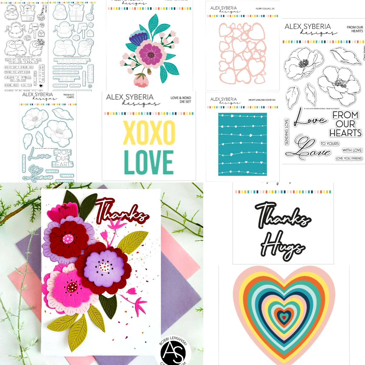 Love & XOXO 2025 новые металлические штампы, штампы для Diy, скрапбукинг, ремесла, шаблон для фотоальбома, украшение ручной работы