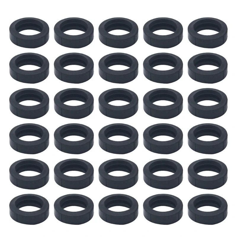 

Y1UB 20/30pcs Rubber Rings Leakproof & Durable Silicone Gasket for Wall-hanging Stove