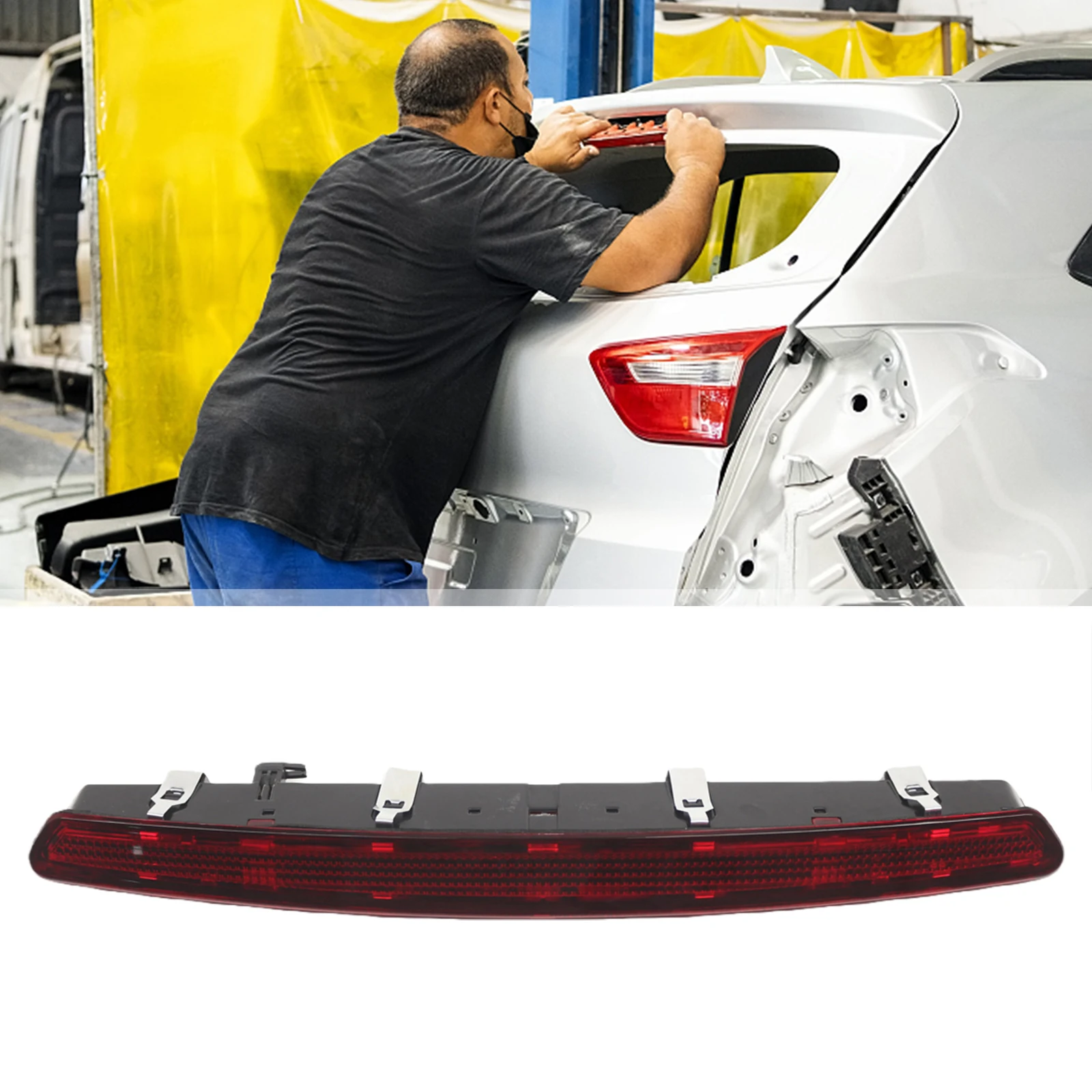 

High Mount Stop Light 22756339 High Mount Stop Lamp 1826094 Replacement for Vauxhall/Opel Insignia A Mk1 13-17 Facelift