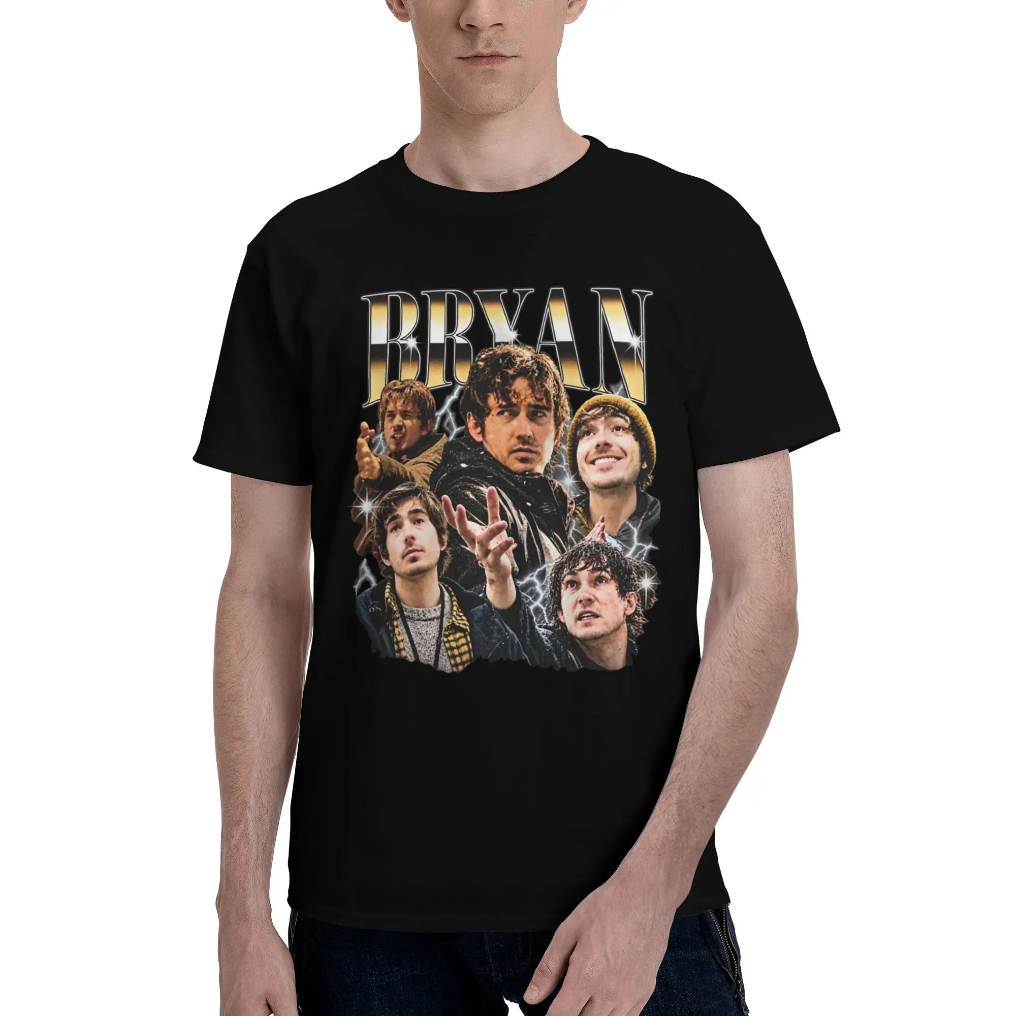 Bryan RE Austin Abrams Graphic T Shirts for Men Women  Pure Cotton  Tee Shirt Clothing