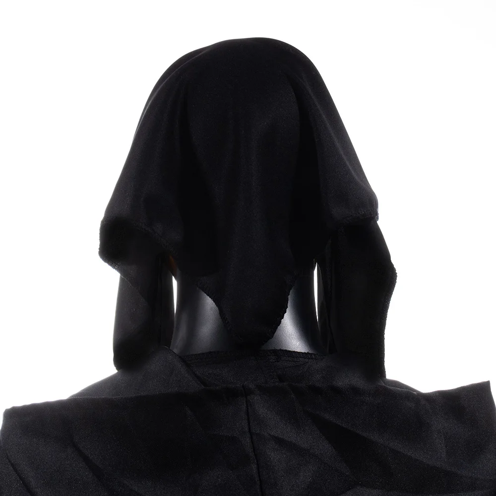 Funny Sexy Big Lips Nun Mask Cosplay Full Head Masks with Headscarf Halloween Carnival Party Costume Props