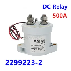 TE 2299223-2 EVC500 500A 12V-24VDC New energy electric vehicle contactor high voltage DC Relay Original authentic