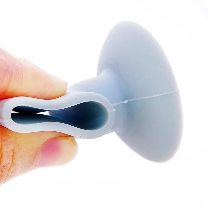 Parete della ventosa della serratura della maniglia della porta del Silicone 1PC per il cuscinetto protettivo del silenziatore Anti-collisione