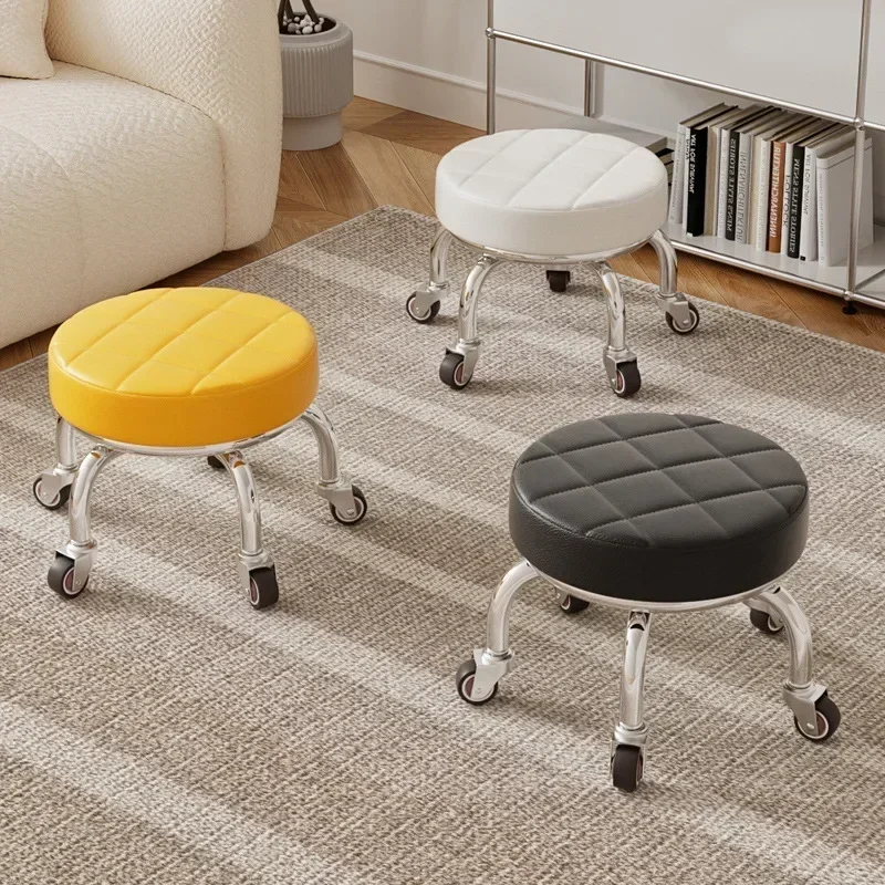 Universal wheel small stool home mute has 5 sheets