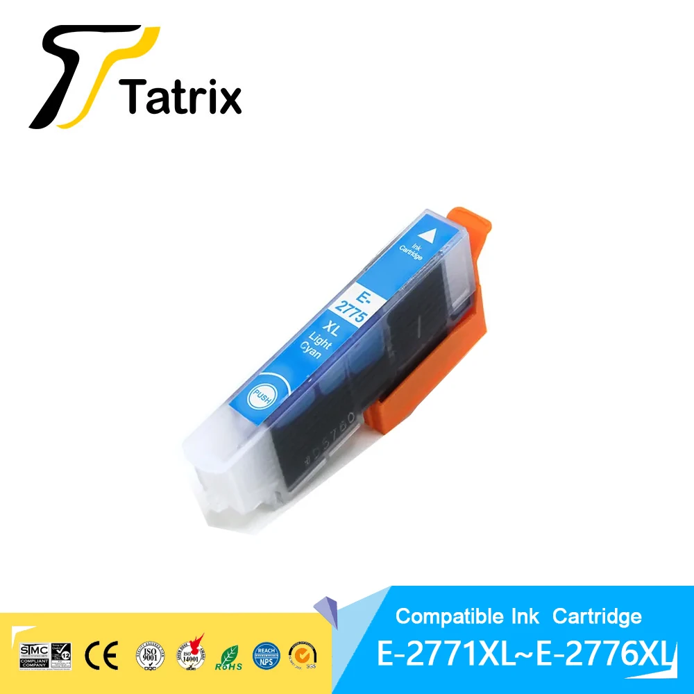 Tatrix 27XL T2771 T2772 T2773 T2774 T2775 T2776 Compatible Ink Cartridge For Epson EXPRESSION PHOTO XP- 750/760/850/860/950/960