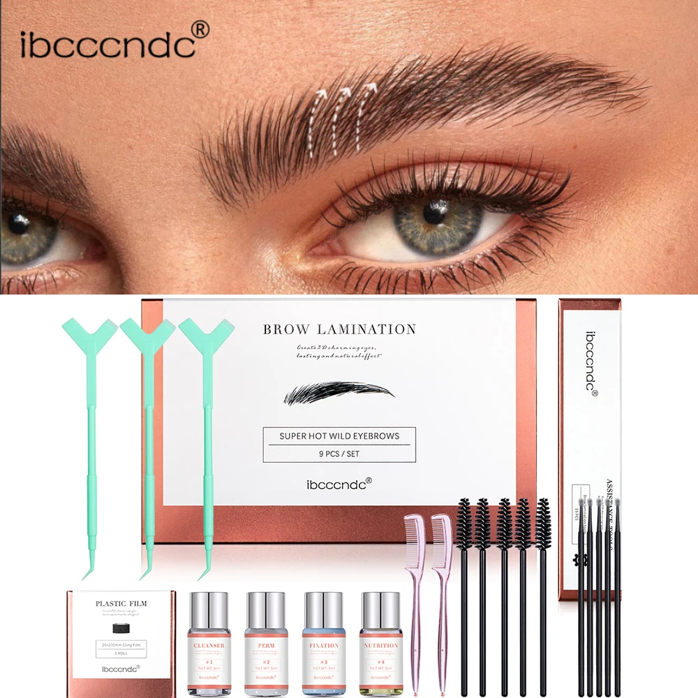 Augenbrauen Lift Kit Professionelle Brauen Laminierung Kit DIY Augenbraue Dauerwelle Gestaltung Set Browlift Make-Up Produkte Für Den Heimgebrauch Werkzeuge
