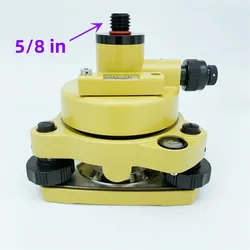 Brand new Tribrach 5/8 Thread Three-Jaw Tribrach Adapter with Optical Plummet for GPS or Tribrach 5/8 Thread Three-Jaw Tribrac