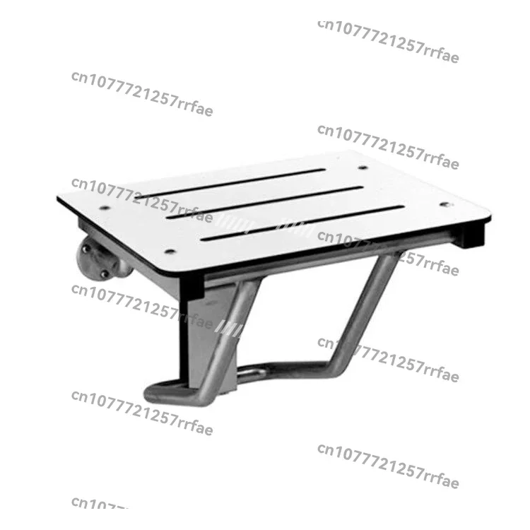 New Design White Safe Durable Bathroom Bathtub Wall Mounted Folding Shower Seat Bathroom Chair for Elderly