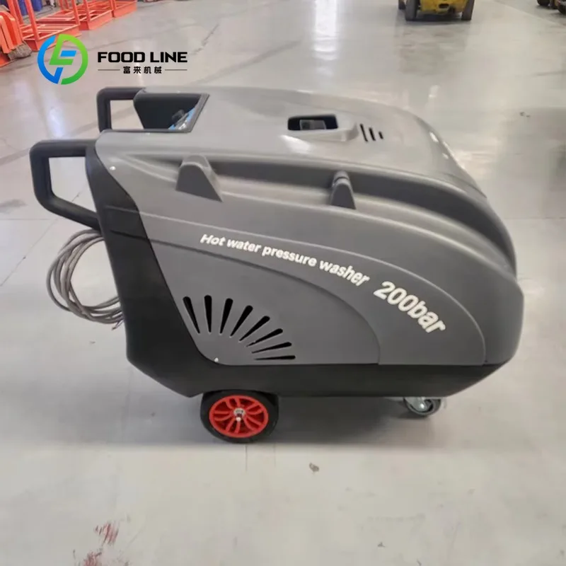 Customized Heavy Duty Diesel Driven Hot Water Cleaner High Temperature For Factory Degreasing Industrial Residue Removal