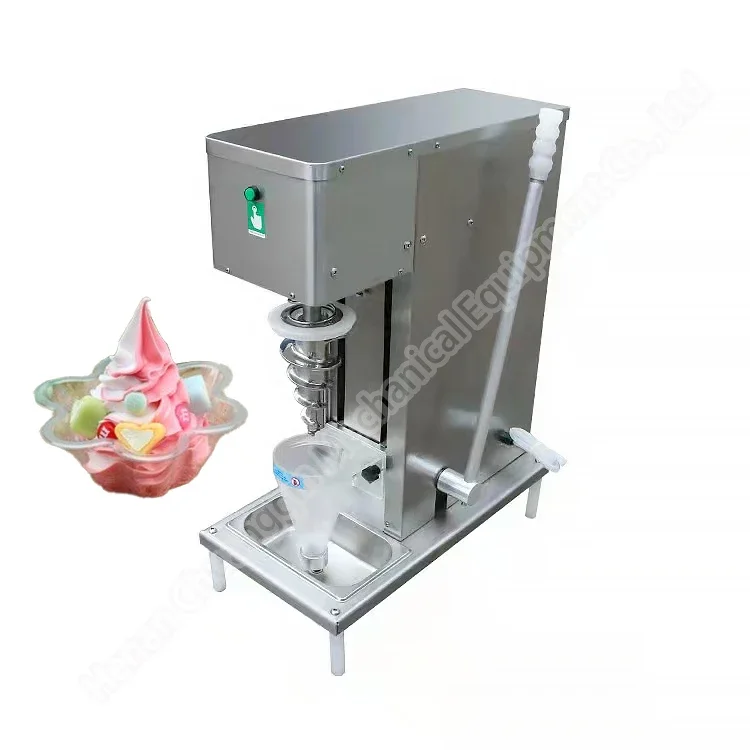 YyhcSwirl Yogurt Ice Cream Swirl Drill Machine Soft Ice Cream Blender Machine Flurry Cup For Ice Cream Portable Blender