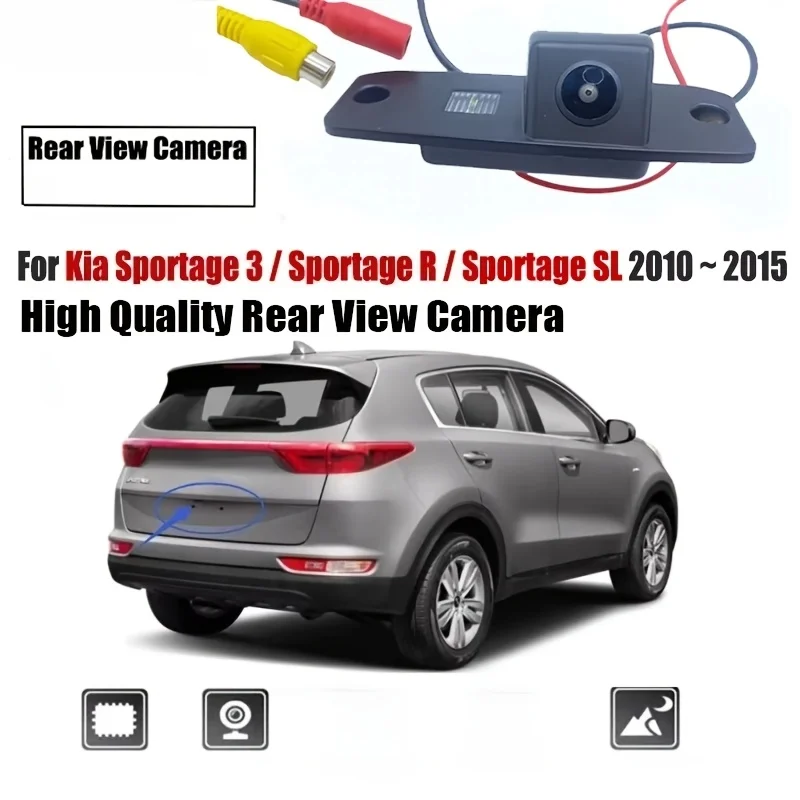 Hochwertige Rückfahrkamera mit RCA-Anschluss für Kia Ceed SW ED 2006-2012, Einparkhilfe-Kamera mit Weitwinkel