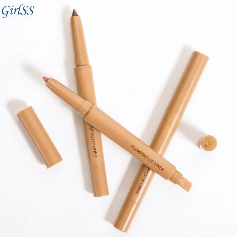 Precyzyjna kredka do ust z dwiema końcówkami Wodoodporna, odporna na rozmazywanie formuła Kremowa konsystencja Łatwa aplikacja